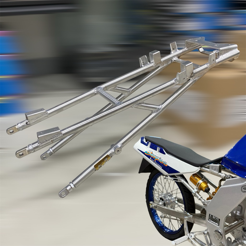 ท้ายมิเนียมK2แท้ Serpico ทรงเดิม2ตอน ทรงเตี้ยตอนเดียว