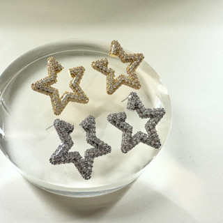 ต่างหูดาวฝังคิวบิคสุดชิค