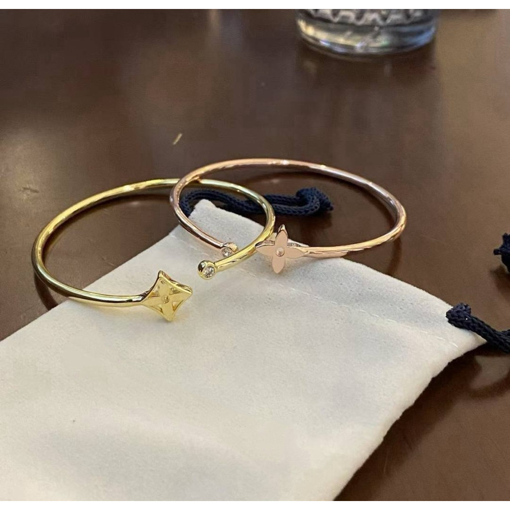 🌟ᴺᴱᵂ ɪɴ €ʟᴀssɪ© กำไลข้อมือ ʟ:ᴠ ไฮเอน อะไหล่ทอง พิ้ง เฃิน size 14-16 cm. (1 ชิ้น)🌼𝓔𝓿𝓮𝓻𝔂 𝓭𝓪𝔂 𝓵𝓸𝓸𝓴🌼 - รูปที่ 3