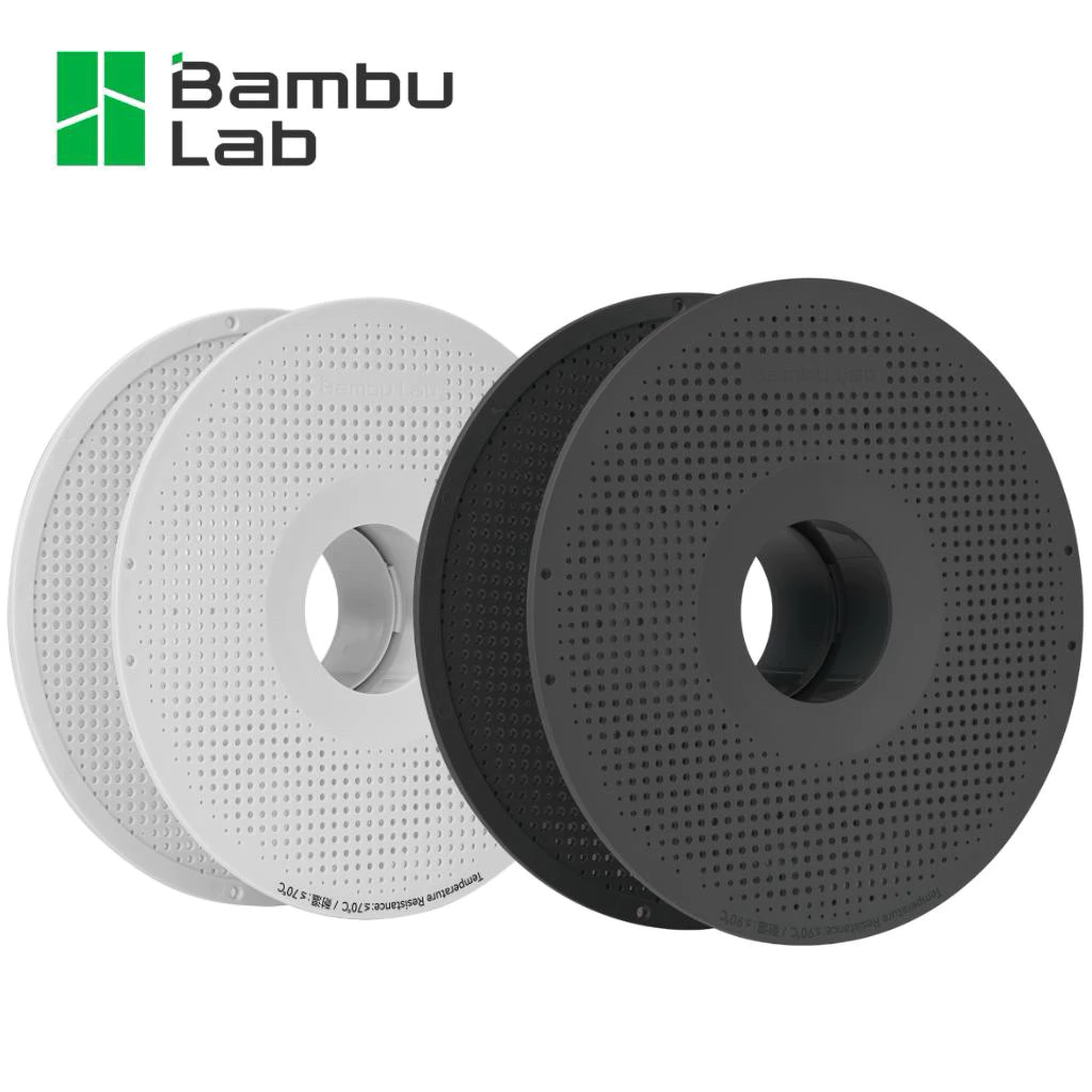 Bambu Lab Reusable Spool / High Temperature Reusable Spool แกนม้วนเส้นใยใช้ซ้ำได้