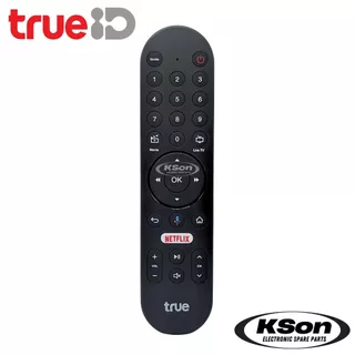 รีโมทกล่องทีวี ทรู ไอดี มีระบบสั่งการด้วยเสียง TrueID TV Boxset Remote Control with Voice Control