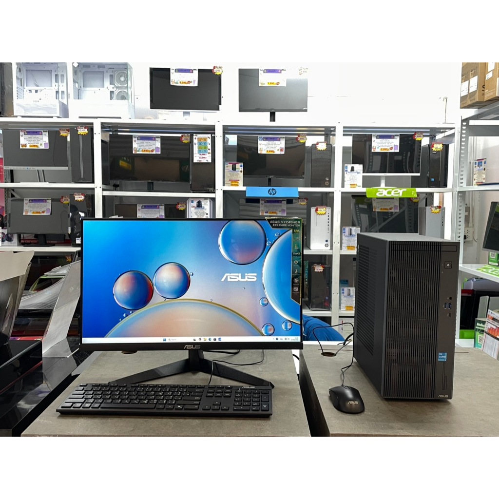 คอมพิวเตอร์ตั้งโต๊ะ พร้อม💥ฟรีจอ💥ASUS V500 Mini Tower V500MV-31315U004WA