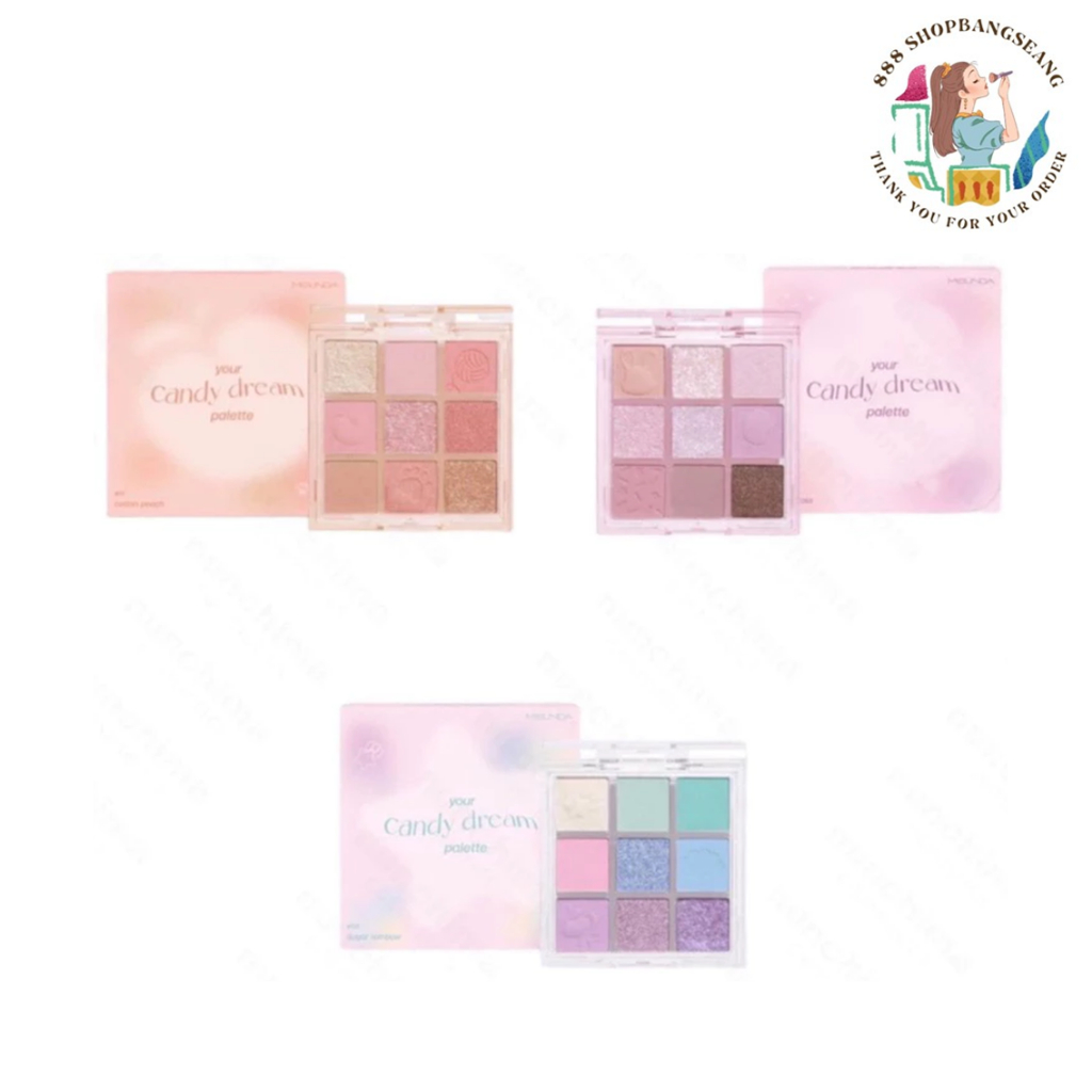 อายแชโดว์  เมลินดา ยัวร์ ดรีม แคนดี้ พาเลท Mei Linda Your Candy Dream Palatte MC3126