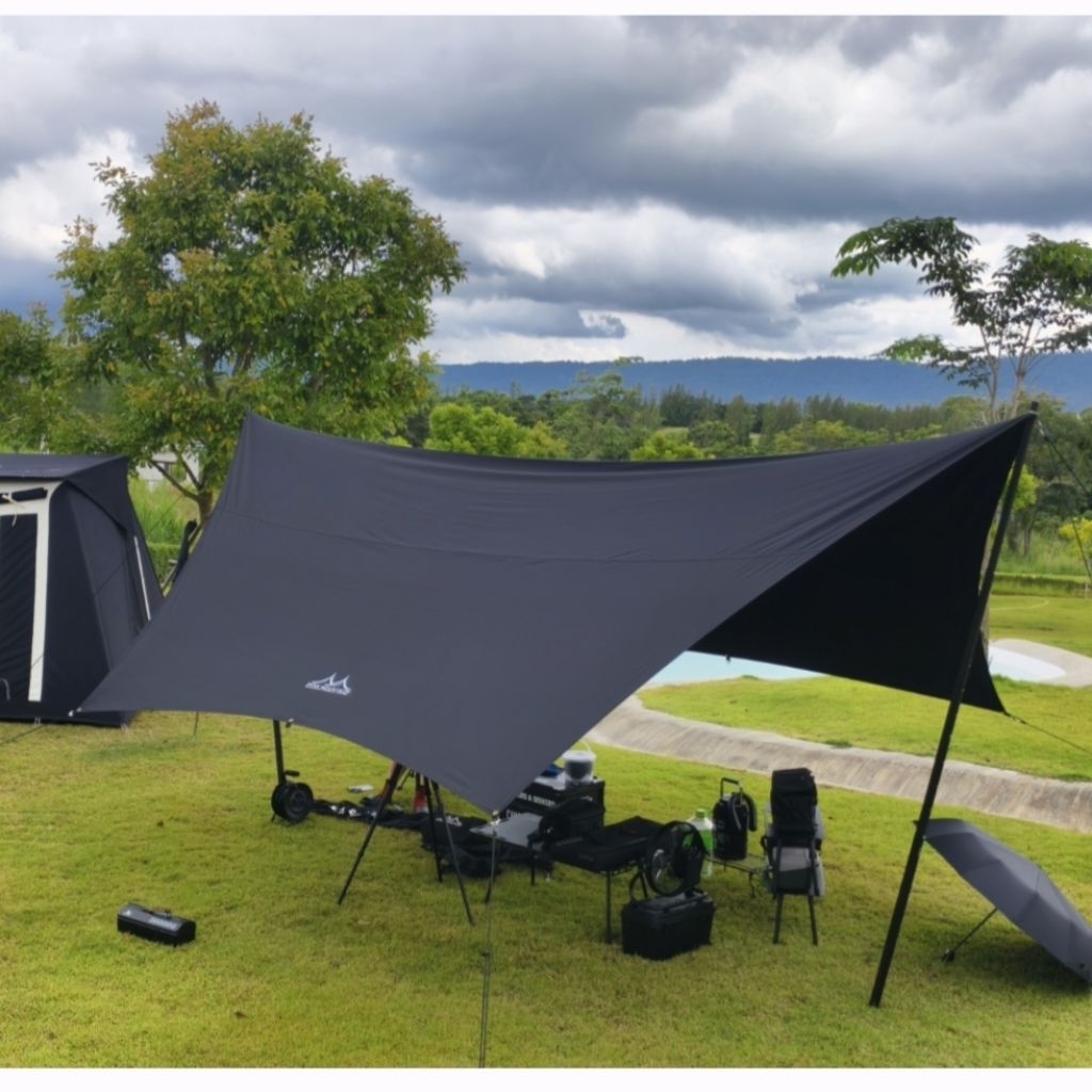++ พร้อมส่ง +++ Max mountain  ทาร์ป TC tarp ขนาด 4.5*5 แบรนด์ไทยแท้ 💯%