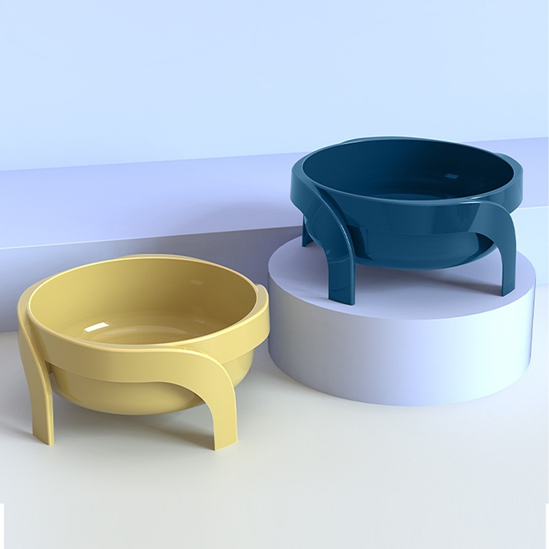 ชามกันมด แมว ชามอาหารทรงสูง ชามอาหารแมว ชามอาหารสัตว์เลี้ยง ทรงเฉียง ชามอาหารสุนัข ที่วางอาหารสัตว์เลี้ยง เครื่องให้อาหา - รูปที่ 4