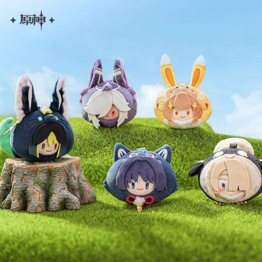 [พร้อมส่ง/แท้ 💯] พวงกุญแจตุ๊กตา Genshin Impact Teyvat Zoo Series Plushie Keychain