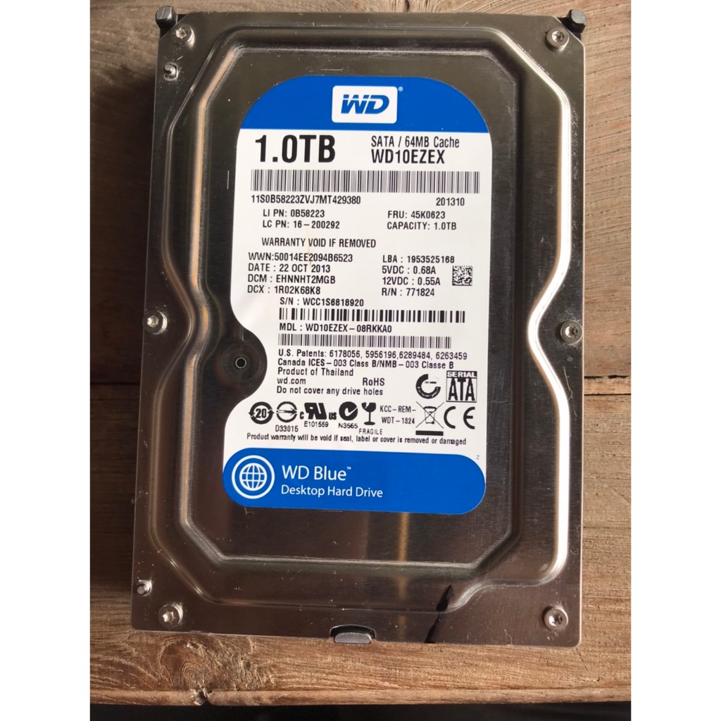 HDD 3.5  1TB  มือสอง