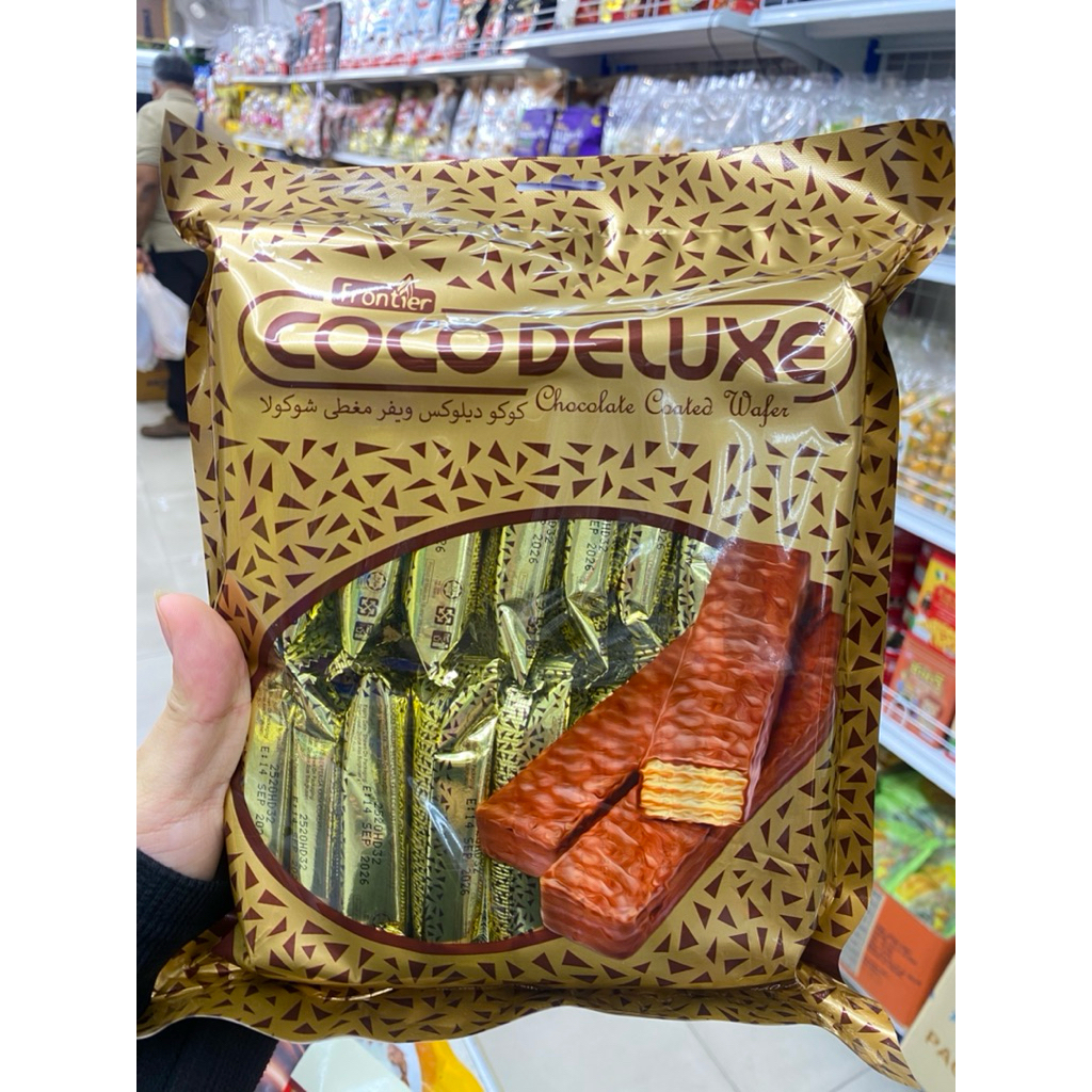 ช็อคโกแลต เวเฟอ แบบแท่ง chocolate wafer Cocodeluxe