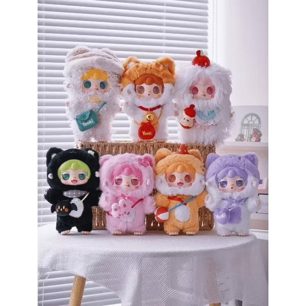 พร้อมส่งในไทย🇹🇭 ของเล่น Yooki V2 Meow Meow Kindergarten ตุ๊กตาพวงกุญแจเต็มตัว