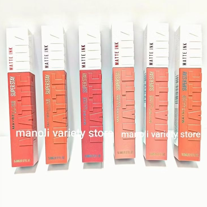 Maybelline ลิป จูบไม่หลุด (แพคเกจ ใหม่) เนื้อแมท 2.7, 5 กรัม Lip Kiss proof ยาวนาน 16 ชม. Matte ink