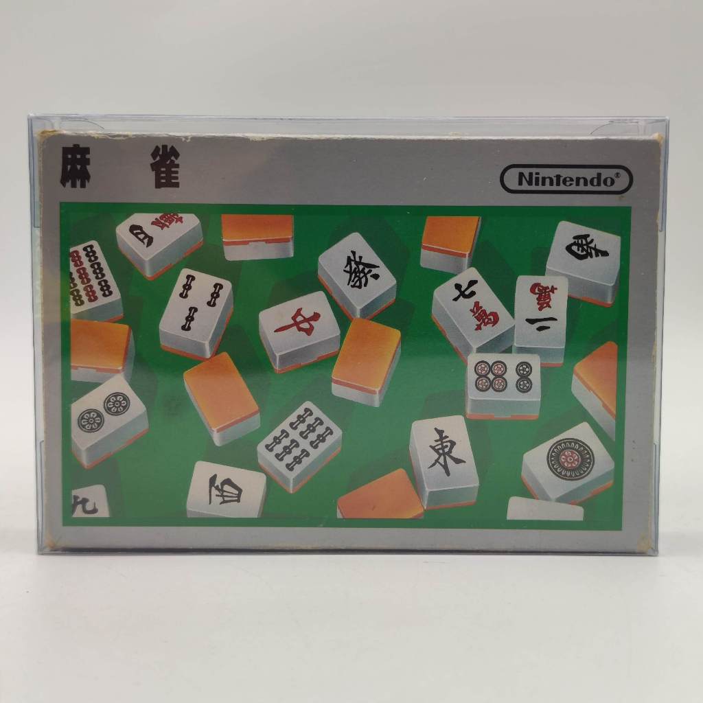 MAH-JONG mahjong [FC] ของแท้ Nintendo Famicom สภาพปานกลาง ถาดของทำใหม่ ไม่มีคู่มือ ของในกล่อง ตรงตาม