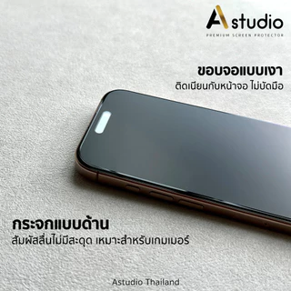 🏅iFilm ฟิล์มกันมอง ผิวด้าน For iphone 17promax 17air 17 16 pro max 16plus 15promax 14 iphone13 ฟิล์มกระจก กันเสือก Matte