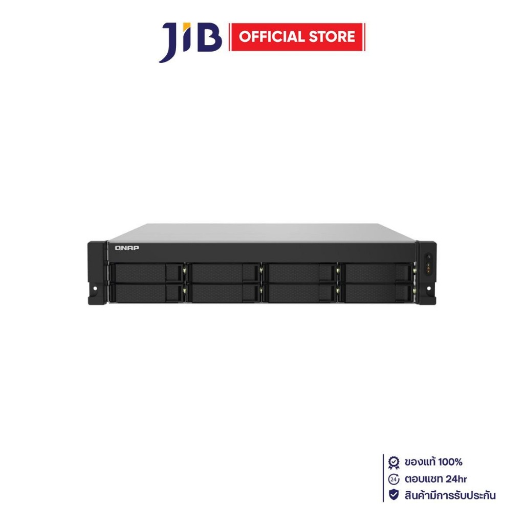 NAS (อุปกรณ์จัดเก็บข้อมูลบนเครือข่าย) QNAP DESKTOP 4 GB UDIMM DDR4 (QNP-TS-832PXU-RP-4G)