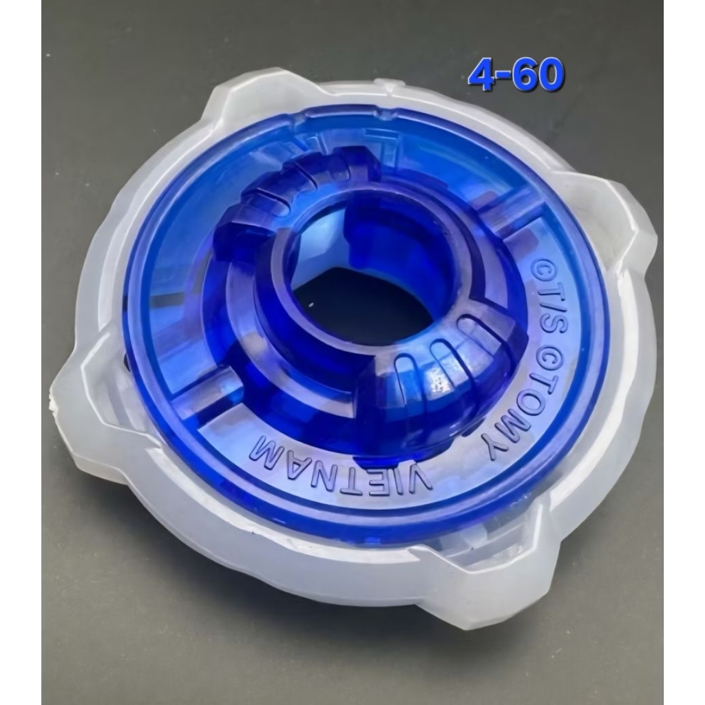 Beyblade​ x​ อะไหล่แท้​ มือ​ 1​ Ratchet​ 4-60​ ขาว-น้ำเงิน