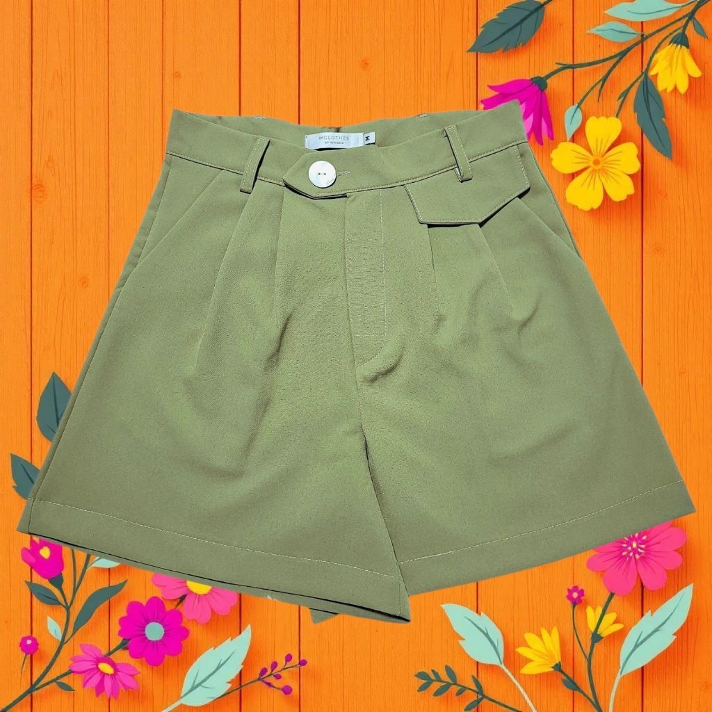 กางเกงขาสั้นแบรนด์wclothes(แบรนด์แท้100%)247