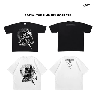 (🔥จัดส่งด่วน 1-3 วัน!) 22wrldwidee รวมเสื้อยืดทรงครอปBoxy ผ้าคอตตอน 100%The Sinner สุดเท่ห์! (AD120-AD126)