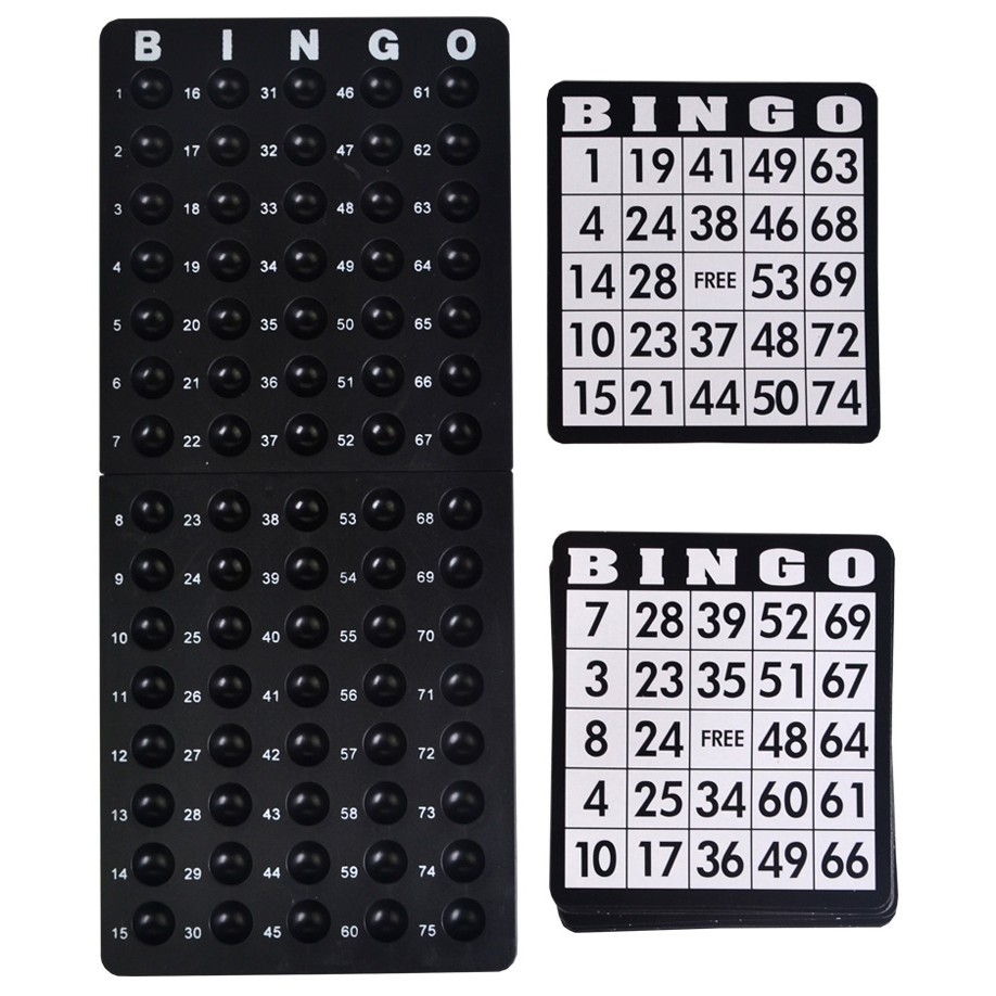เกมปิงโก bingo ของเล่นสำหรับเพื่อนๆ หมุนสนุก ของเล่นปีใหม่ ของเล่นในวง บิงโก ชุดเครื่องหมุนเลขบิงโก แผ่นเกมส์ แบบ75เบอร์ ราคา ถูกที่สุด โปรบีเคเค แกลเลอรีภาพที่ 6