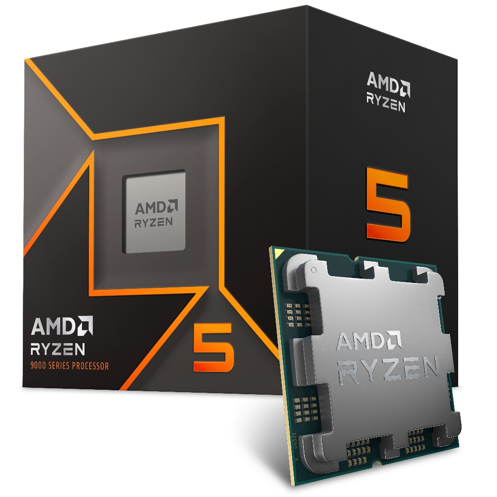 CPU (ซีพียู) AMD RYZEN 5 9600 - 6C 12T 3.8-5.2GHz AMD SOCKET AM5