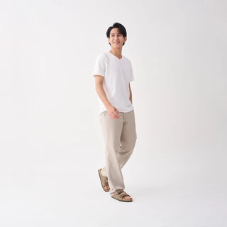เสื้อไม่ร้อน คอวี Mynds รุ่น Regular Smart T-Shirt ผ้า Dry Tech ที่สุดแห่งความใส่สบาย ระบายอากาศดี Unisex สีขาว