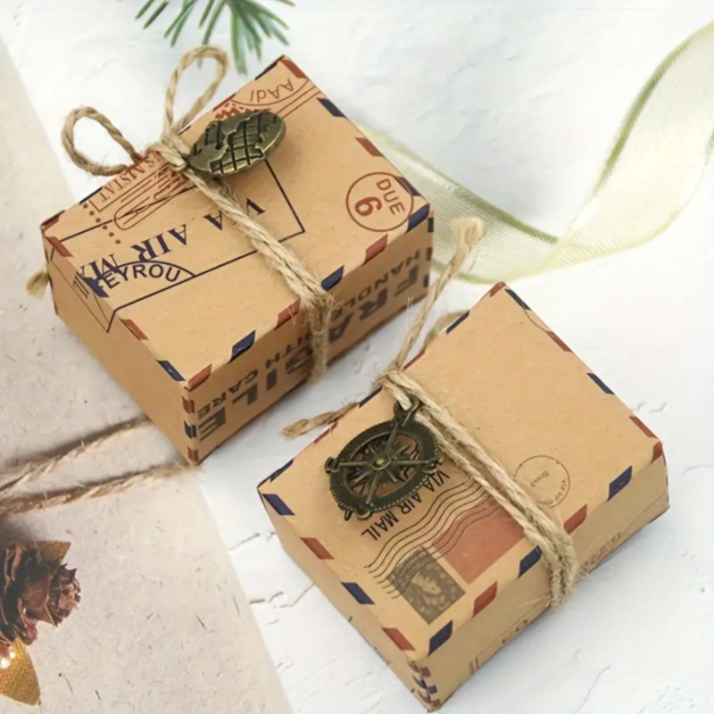 wyWISH  กล่องไปรษณีย์จิ๋ว โมเดลกล่องไปรษณีย์  พร๊อพ ของจิ๋วแต่งฉาก Mail Boxes miniature