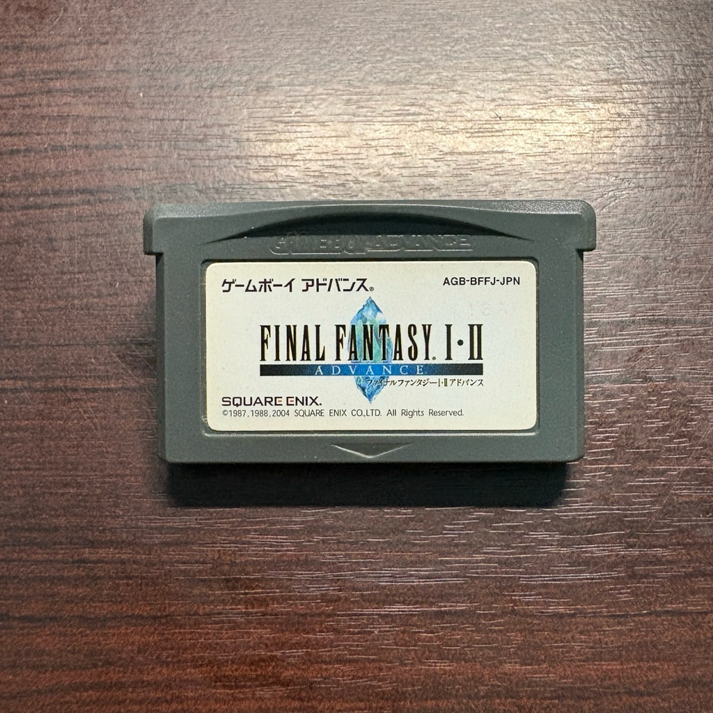 ตลับแท้ Final Fantasy I.II Advance (JP) GBA