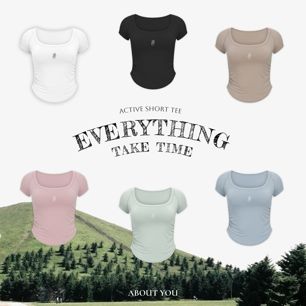 ABOUT YOU - Everything Take Time (Active Short Tee)