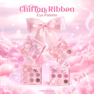 MEILINDA CHIFFON RIBBON EYE PALETTE เมลินดา ชิฟฟ่อน ริบบ้อน อายพาเลท MC3135