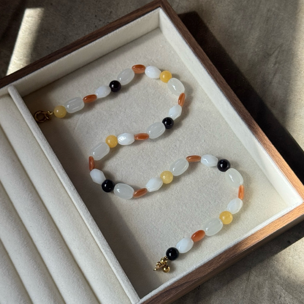 House of Cirround สร้อยคอหิน Sunset Glow 🌅💛