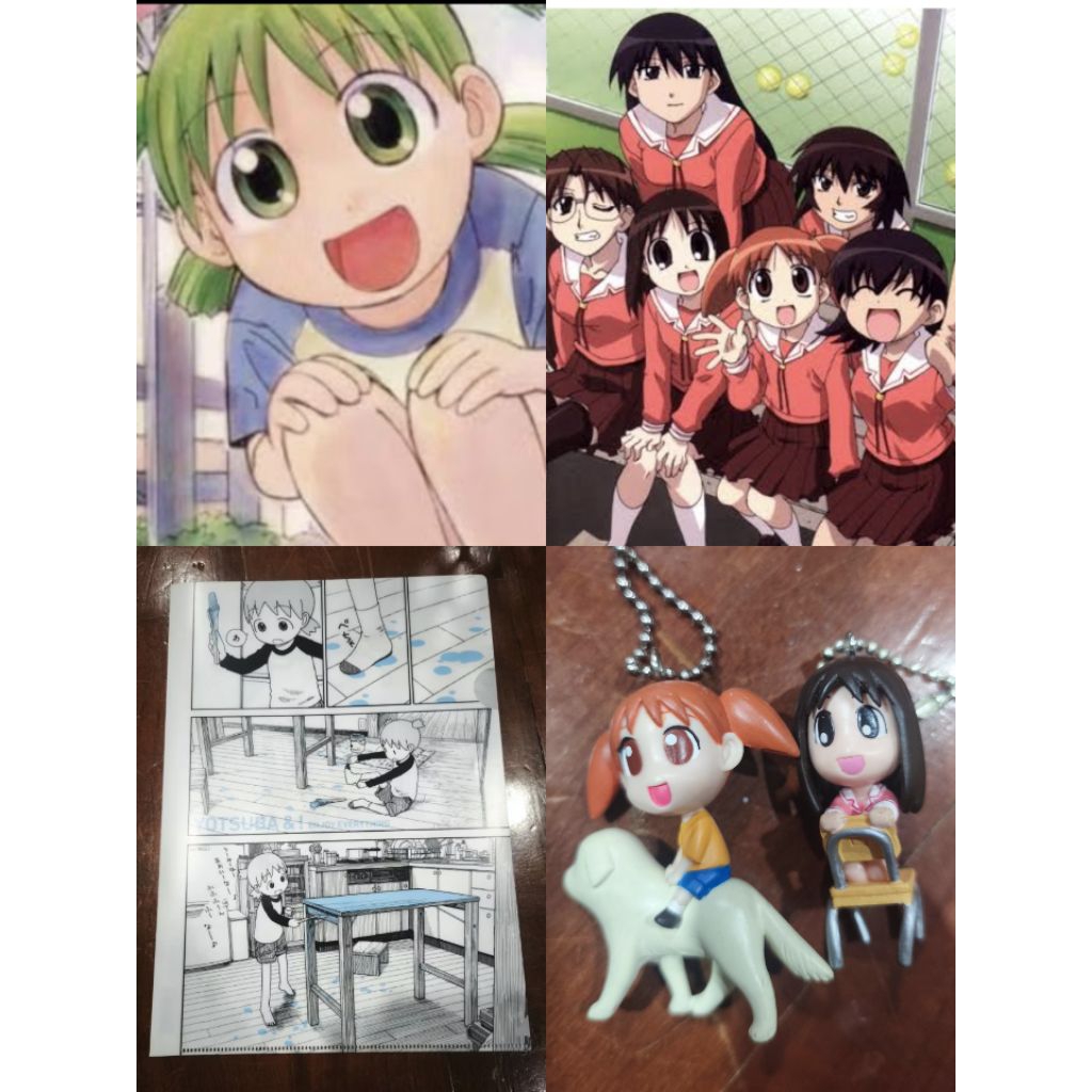 ของสะสม โยทสืบะ หนูเดือจอมป่วน! Yotsuba to! Azumanga Daioh โรงเรียนป่วน นักเรียนเป๋อ