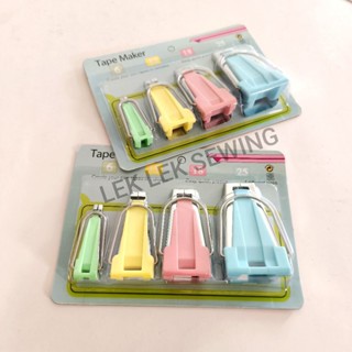 อุปกรณ์ซองทำผ้ากุ๊นทำเองได้/ชุดซองกุ๊น(สีพาสเทล)มี 4ขนาด 6 m…