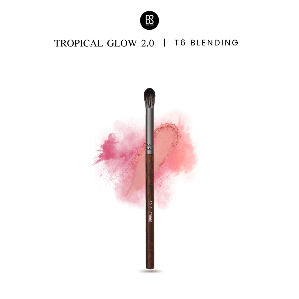 BRUSH STUDIO Tropical Glow : T6 Blending แปรงผสมสีอายแชโดว – โปรปัง