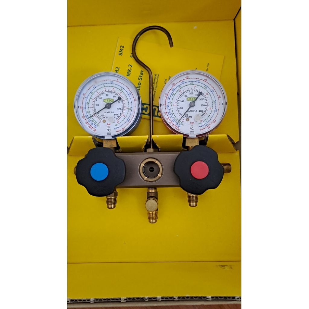 Refco เกจ์คู่ Model.BM2-6-DS(R22,R134a,R404)