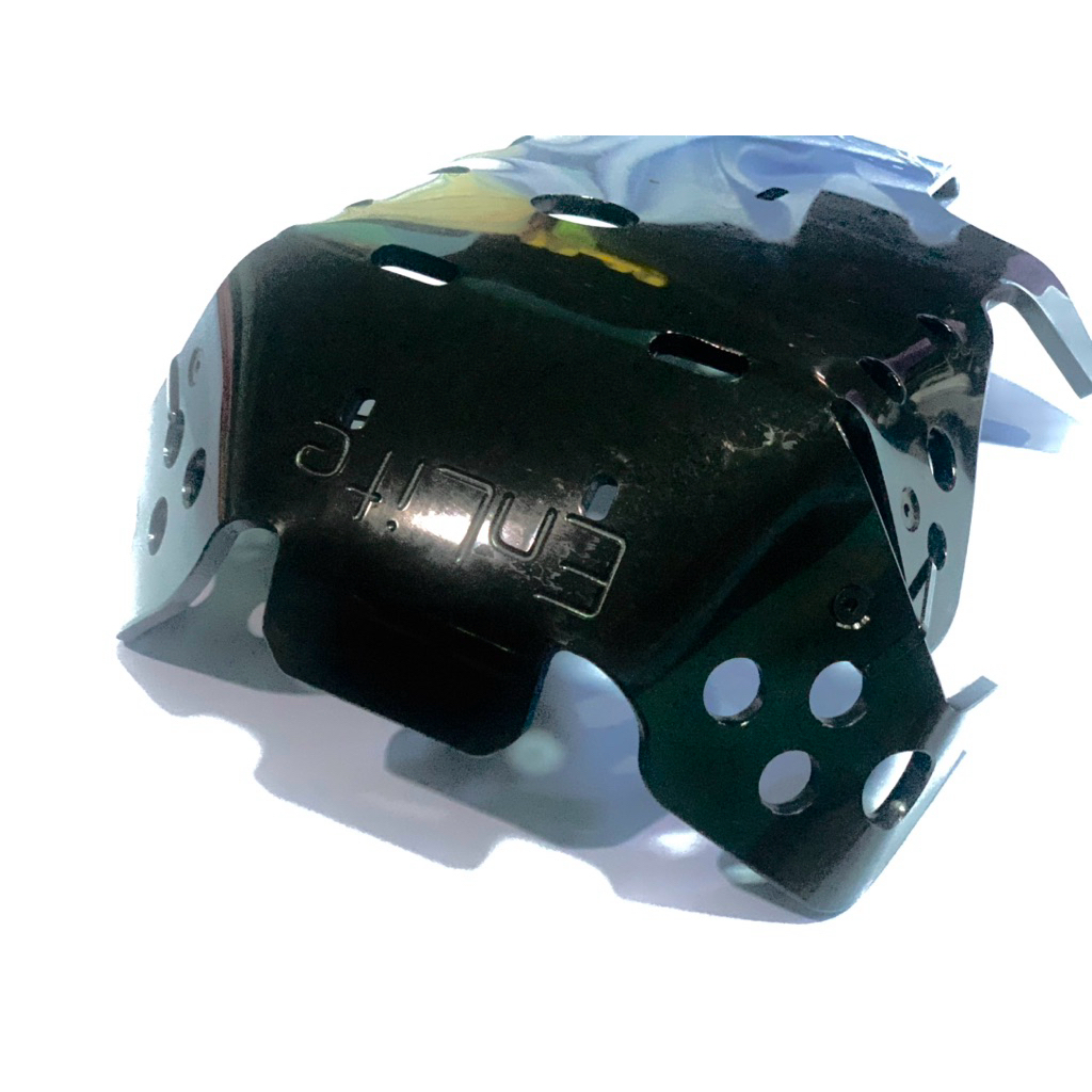 การ์ดแคร้งพลาสติกPE klx230 KLX230r หนา 8 มิล ยาวคลุมกระเดื่อง การ์ดใต้ท้อง การ์ดอก การ์ดกันกระแทก