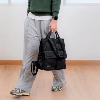 กระเป๋าสะพายไหล่ สะพายหลังได้ ถือพกพา ใส่โน๊ตบุ๊ค Laptop กันละอองน้ำ BUDDIE BAG KIDNAP ME.