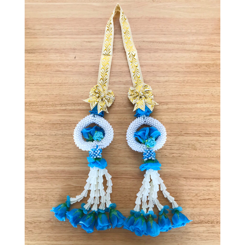 พวงมาลัยนาค มาลัยนาค พวงมาลัยงานบวช สินค้ามี 4 สี (ราคาต่อพวง) - รูปที่ 5