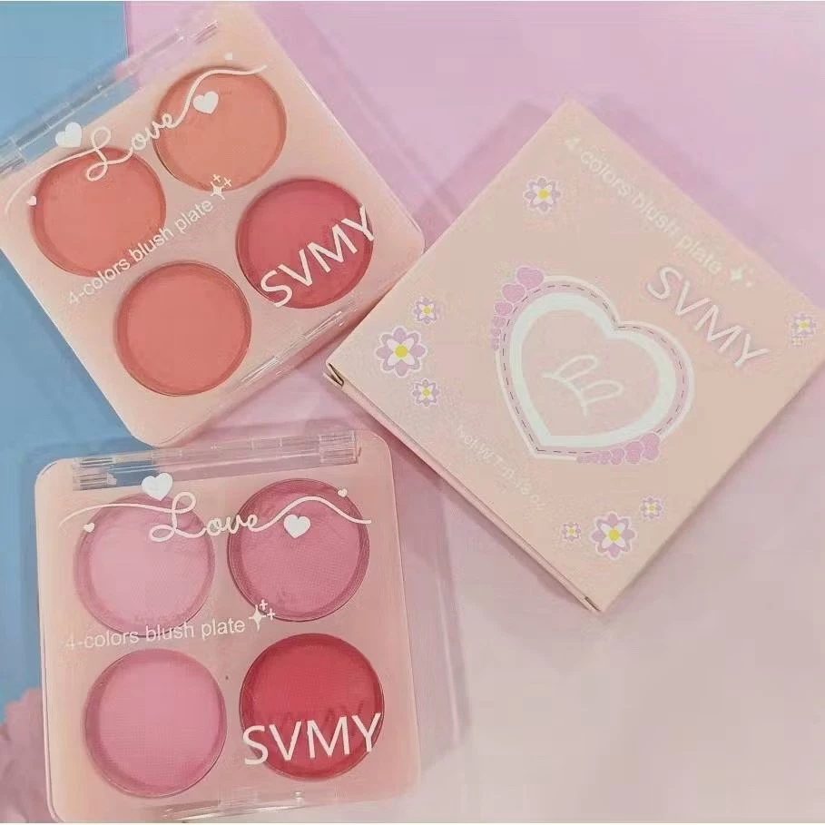 M483 บลัชออนปัดแก้ม เนื้อฝุ่น ไล่โทนสีสวย ละมุน เม็ดสีชัด ดูเป็นธรรมชาติ ติดทน