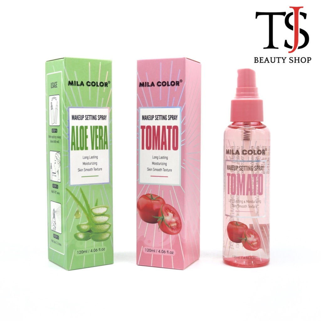 Mila Color Makeup Setting Spray สเปรย์ล็อกเมคอัพ ปลอบประโลม ช่วยให้ผิวชุ่มชื้น
