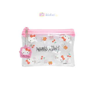 Sanrio กระเป๋าใส ลายลิขสิทธิ์แท้ B011 B008 กระเป๋า ซานริโอ PVC Kitty Melody MT