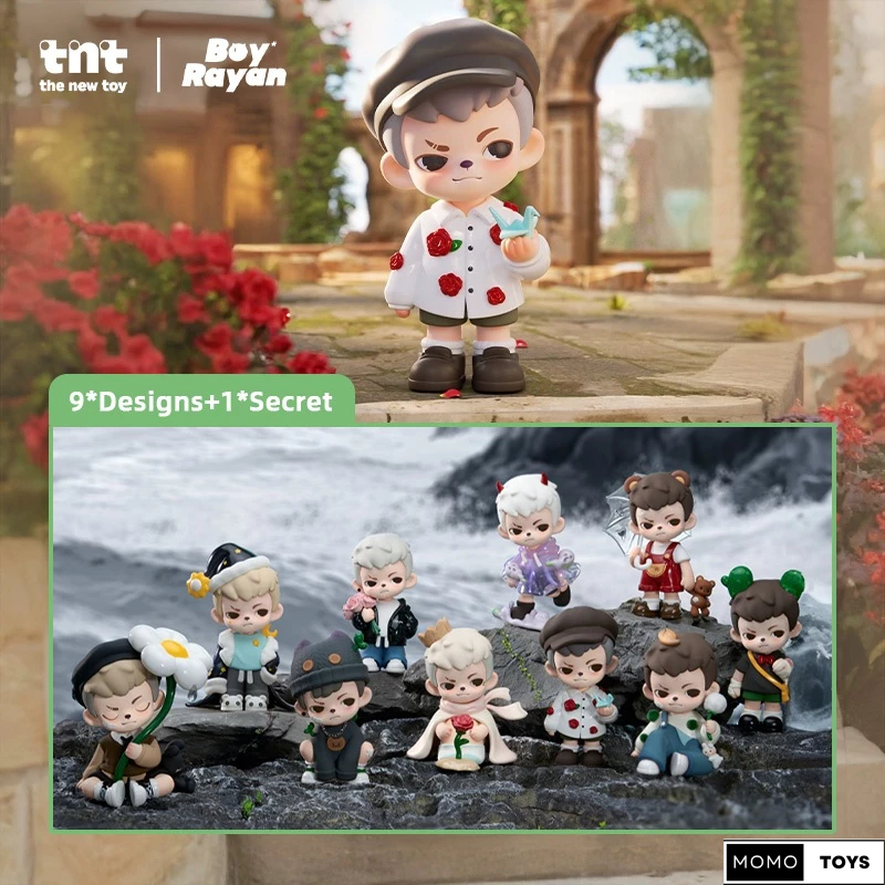 🔴ยกบ็อก(9 ตัว)🔴🔥พร้อมส่งในไทย🔥ลิขสิทธิ์แท้ TNTSPACE Rayan All  Life Blossoms Series ฟิกเกอร์ กล่องสุ่ม ของเล่น โมเดล