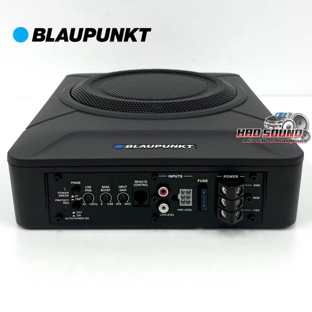 SUBBOX ACTIVE SUBWOOFER ซับบ็อค 8นิ้ว BLAUPUNKT รุ่น GTr 8110 A 💥💥 วอยซ์คู่ มาพร้อมสายรีโมทบูทเบส เสียงดีระดับไฮเอเอนด์ - รูปที่ 3