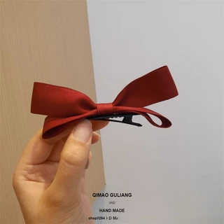 กิ๊บโบว์ติดผม ขนาดประมาณ 9 cm โทนสีพาสเทล งานสวยตรงปก (ด้านหลังเป็นงานกิ๊บปากเป็ด)