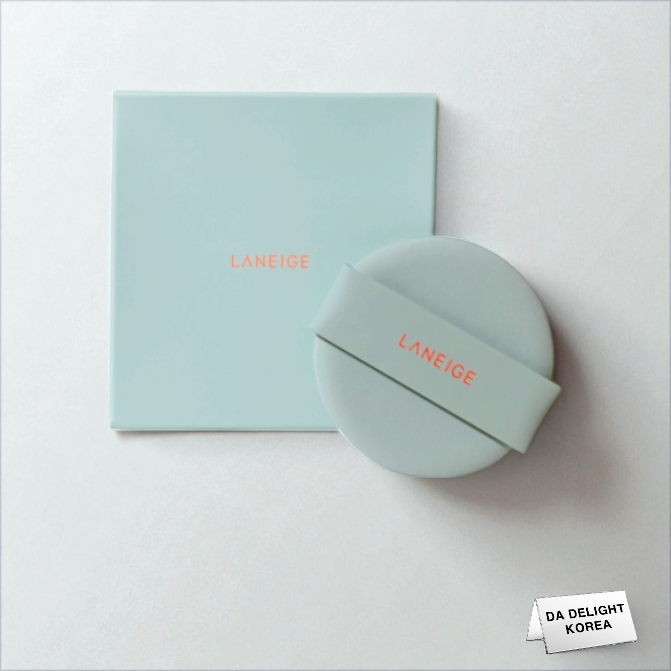 Laneige Neo Cushion Matte / Glow / Violet / NOVO Blue / NOVO Green Puff 1ea, 5ea