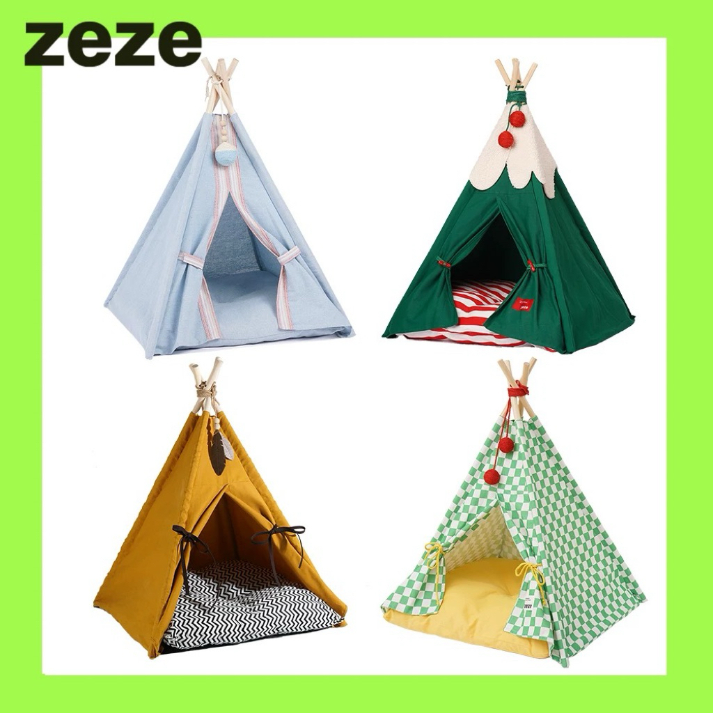 Zeze Pet Tent Pet House บ้านสัตว์เลี้ยง บ้านแมว