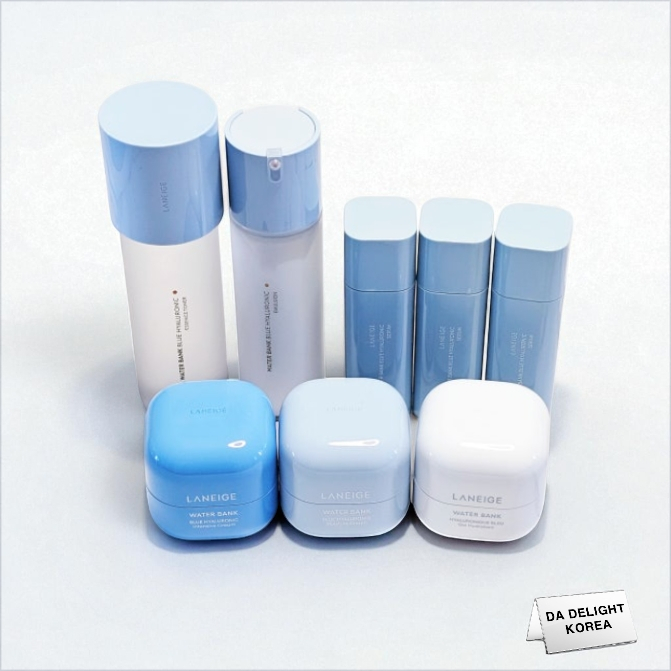 Laneige Water Bank Blue Hyaluronic Serum, Eye Cream, Cleansing Foam, Oily, Dry Skin Cream, Emulsion, Essence Toner
