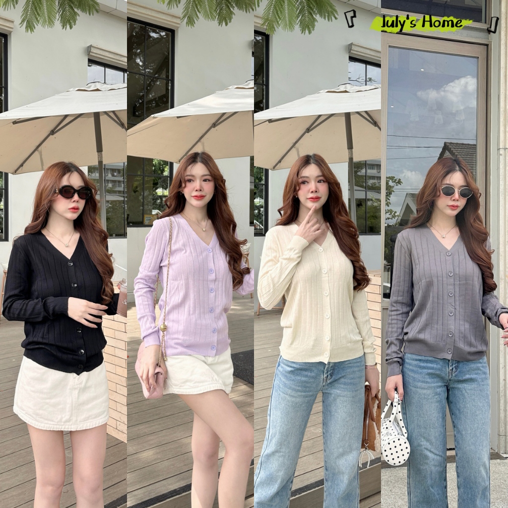 12สี เสื้อยืดผู้หญิง เสื้อแขนยาว สีพื้น ออกแบบสวย ผ้ายืดได้#J2383