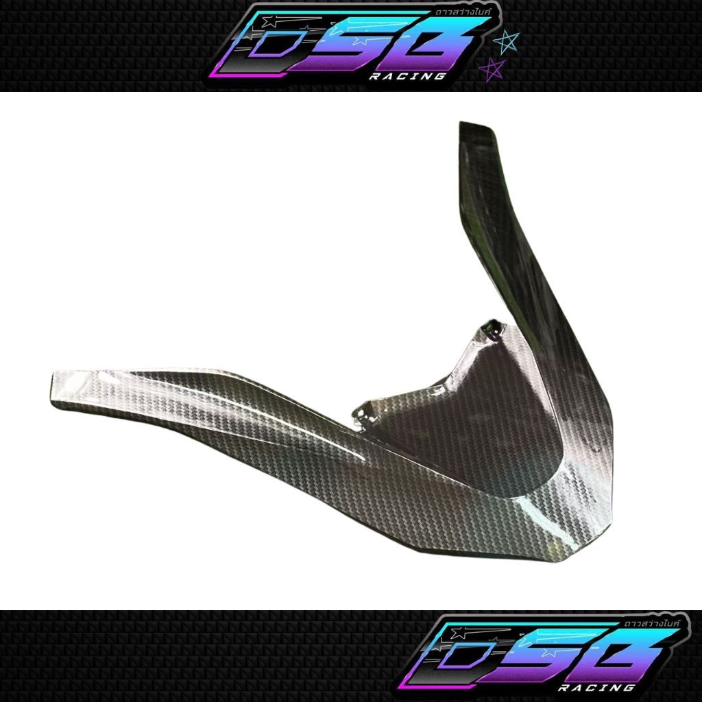 คิ้วไฟหน้า คิ้วหน้า ตัว V PCX160 PCX 2021-2024 เคฟล่า 5D งาน Bozooka อะไหล่แต่ง PCX ชุดสี PCX