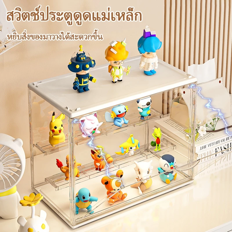 กล่องใส่ฟิกเกอร์ ตู้โชว์โมเดล ตู้โชว์ตุ๊กตาโมเดล กล่องใส่ของเล่น กล่องสะสมฟิกเกอร์ ตู้โมเดล กล่องใส ขนาดใหญ่ขึ้น ราคาถูก thumbnail 3