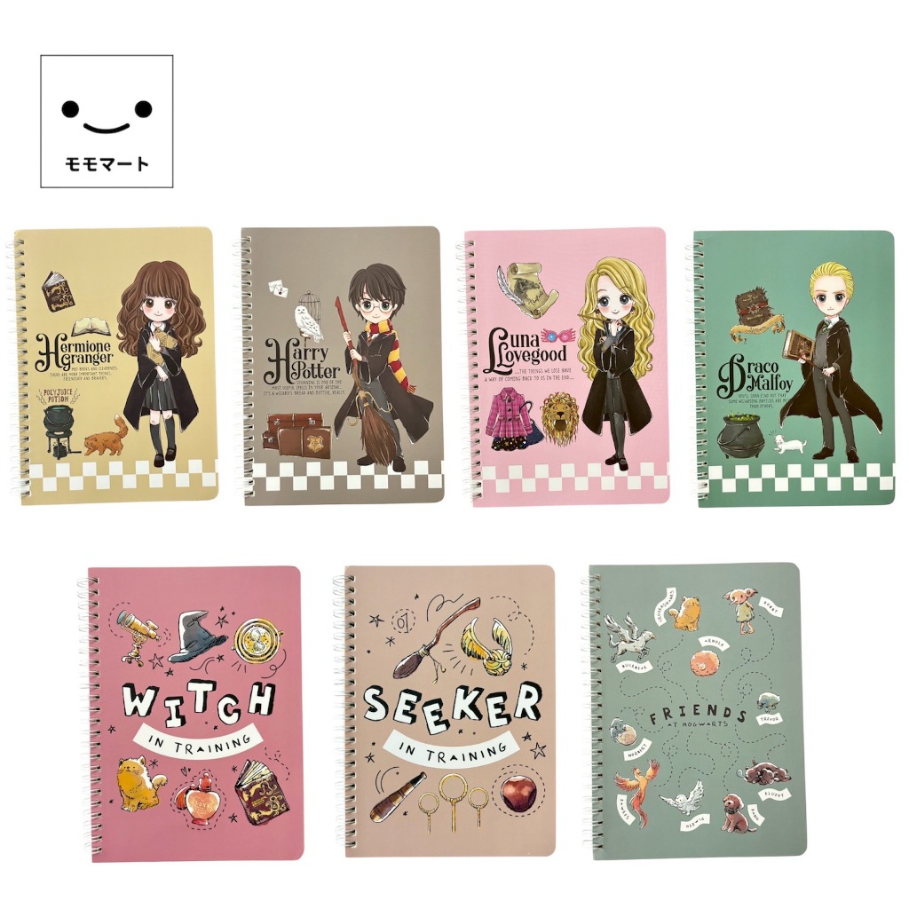 MOMOMART สมุดโน้ตลิขสิทธิ์แท้ Harry Potter ลายครบ สมุด ลายน่ารัก รุ่น H-RN-6806-101
