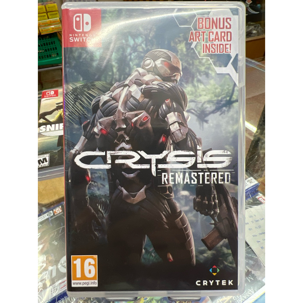 แผ่นเกมส์ Crysis Remastered Nintendo Switch มือสอง