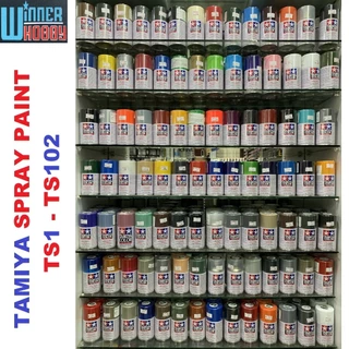TAMIYA SPRAY PAIINT TS1-TS100 100ml